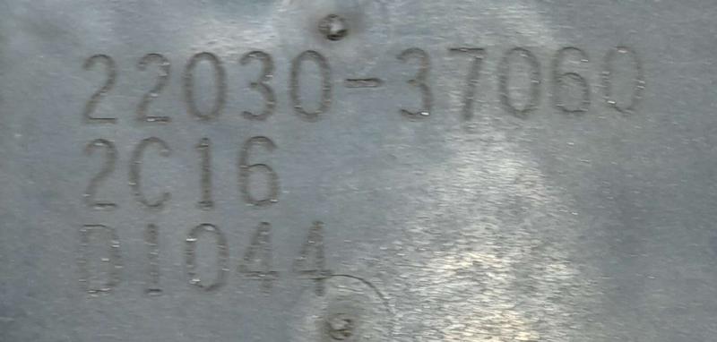 2012 Toyota Prius Throttle Body/Valve Assy