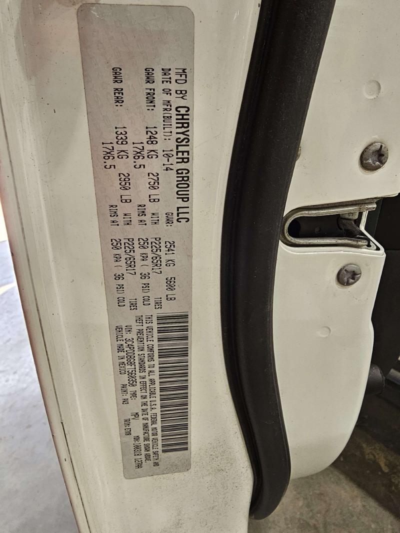 2015 Dodge Journey A/C Air Compressor
