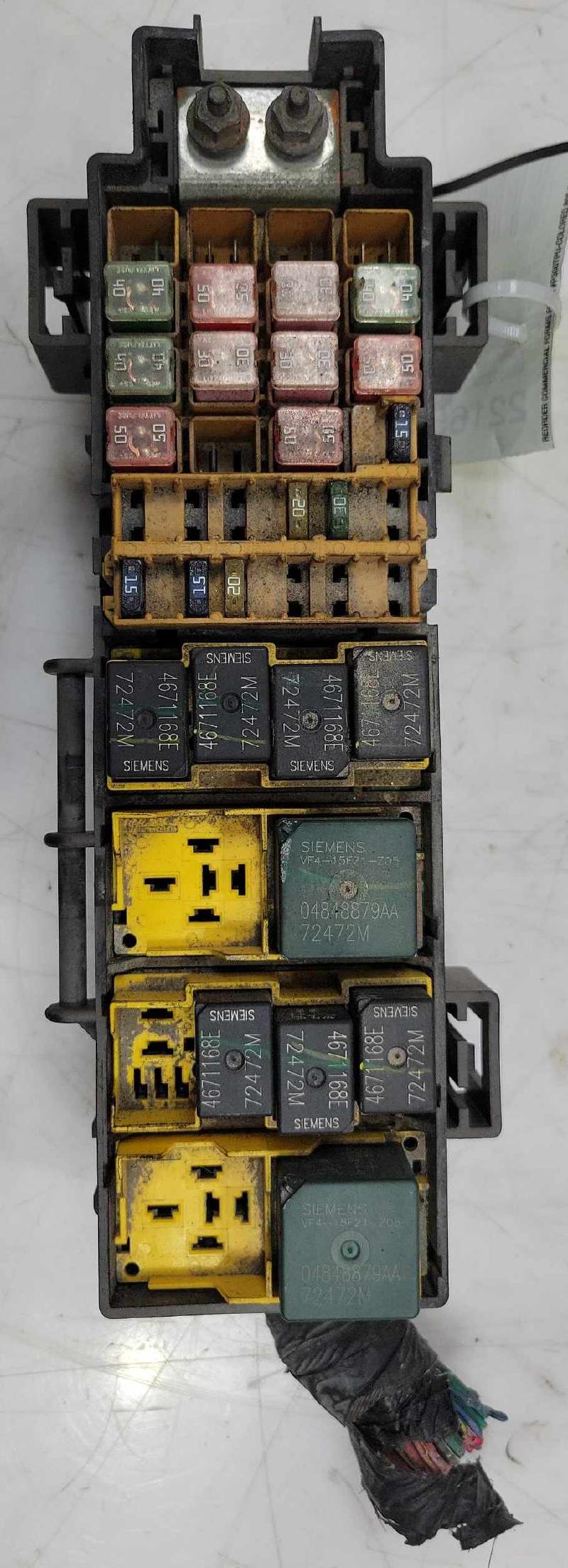 2002 Jeep Liberty Engine Fuse Box