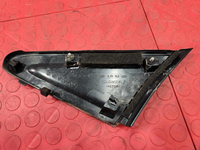 2012 Honda Civic Pillar Mirror Fender Garnish Right Passenger Side OEM 75490TR0A01,RH
