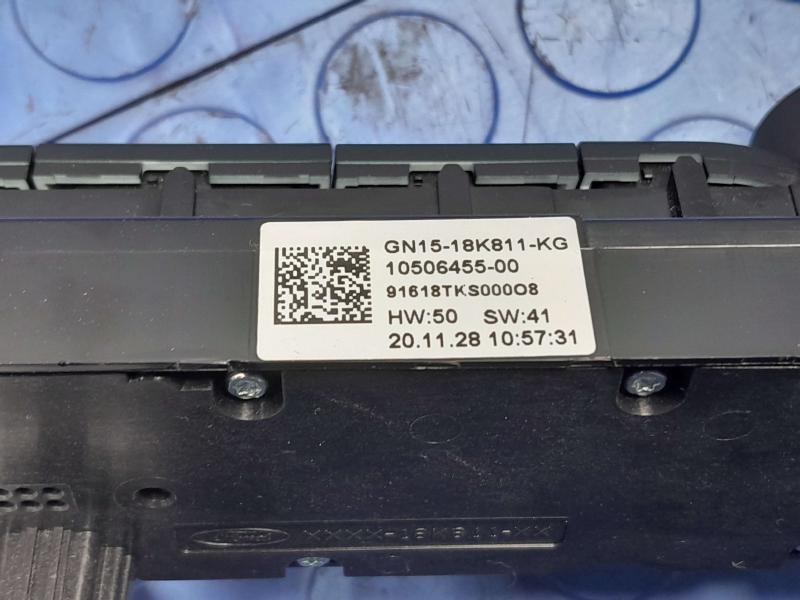 2021-2022 Ford Ecosport Radio Control Panel Genuine OEM Part GN1518K811KG