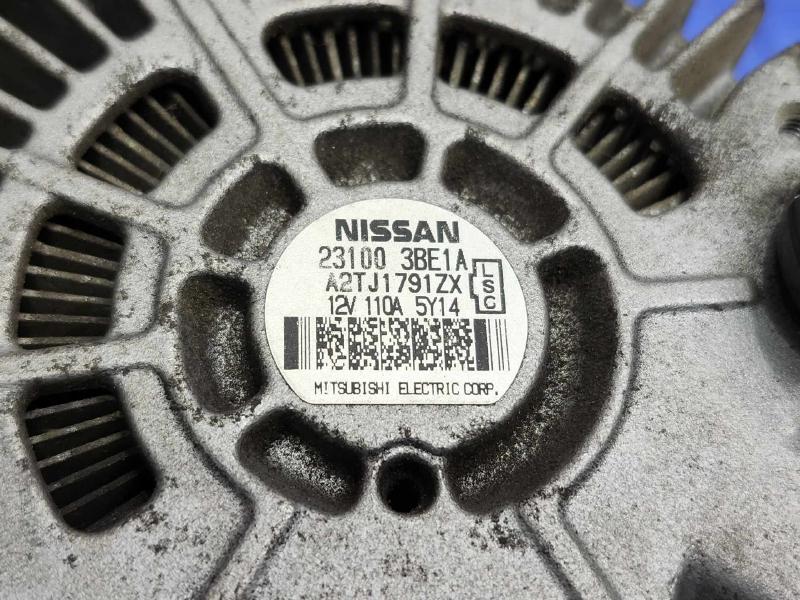 2016 Nissan Versa Alternator