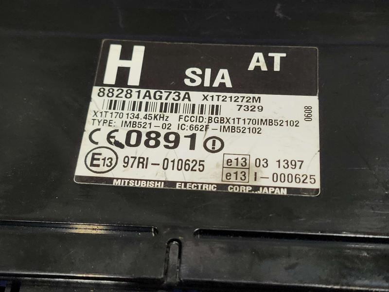 2008 Subaru Legacy Chassis Brain Box