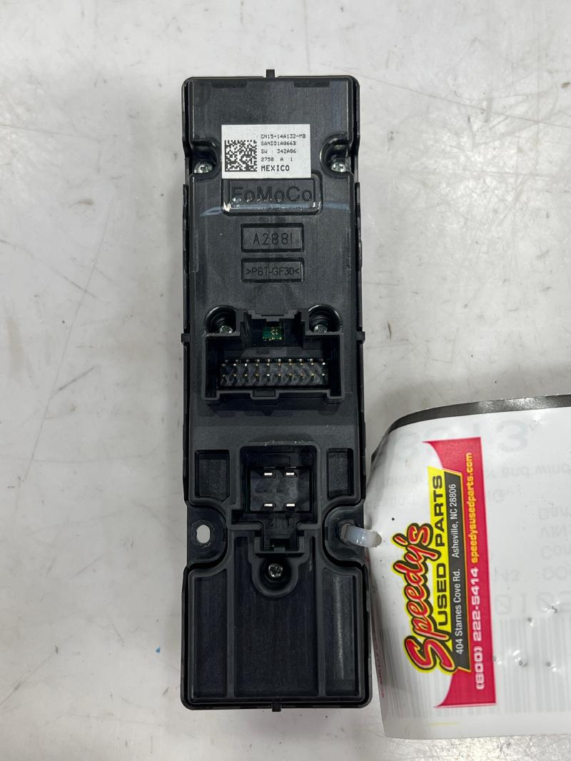2018 - 2022 Ford Ecosport Master Window Switch Assembly OEM GN1514A132MB