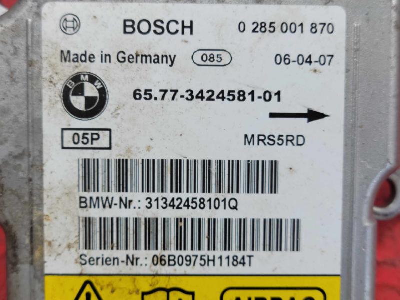 2006-2007 BMW X3 SRS Restraint Control Module Genuine OEM Part 65773424581