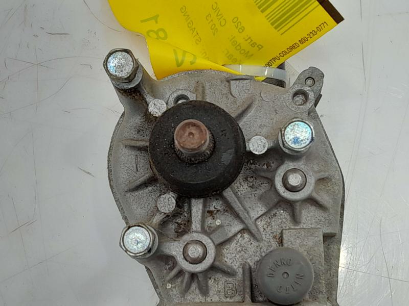 2012 - 2015 Honda Civic Windshield Wiper Motor OEM 76505TR0A01