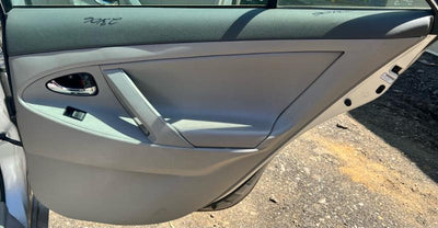 2007 Toyota Camry Rear Door Trim Panel RH Passenger Side Gray Leather OEM 6763006631B2