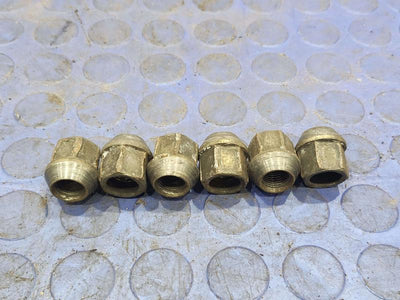 1997-2000 Dodge Dakota Alloy Wheel Lug Nuts 6 Pcs Genuine OEM 2409826