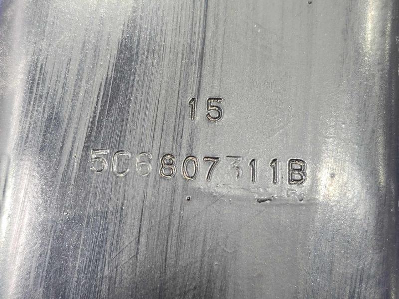 2015-2018 Volkswagen Jetta Sedan Rear Bumper Impact Bar Reinforcement OEM 5C6807305B