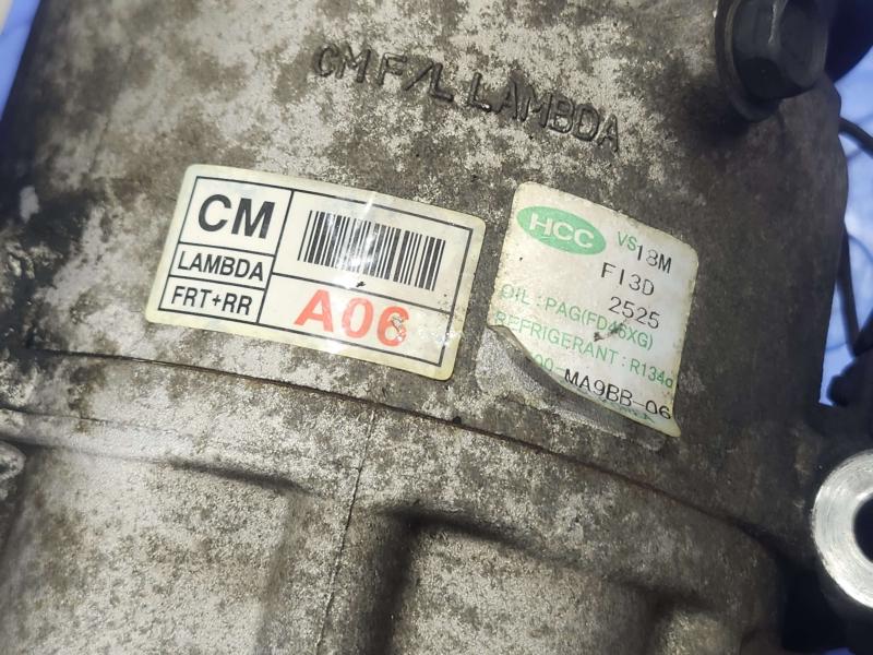 2011 Kia Sorento A/C Air Compressor