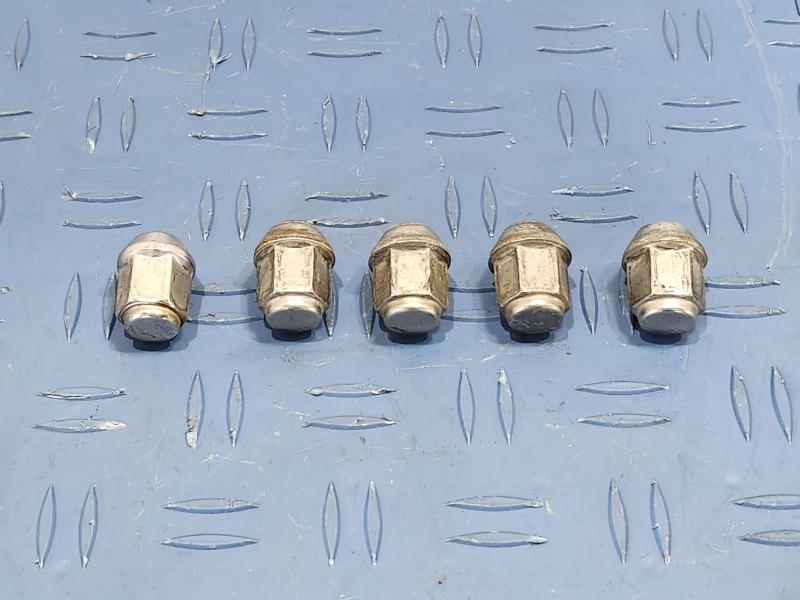 2007-2017 Jeep Compass OEM Alloy Wheel Lug Nuts Genuine Parts 5 Pcs 6509769AA