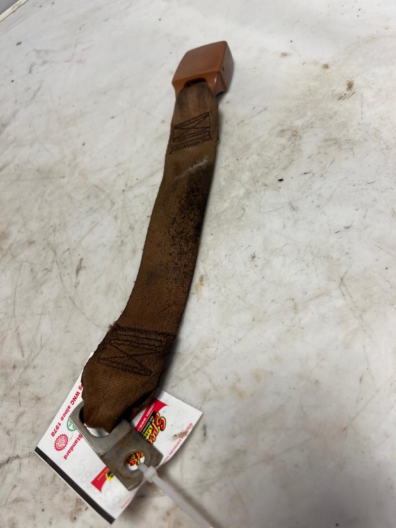 1983 - 1986 Nissan 720 Pickup Center Seat Belt Buckle Brown OEM