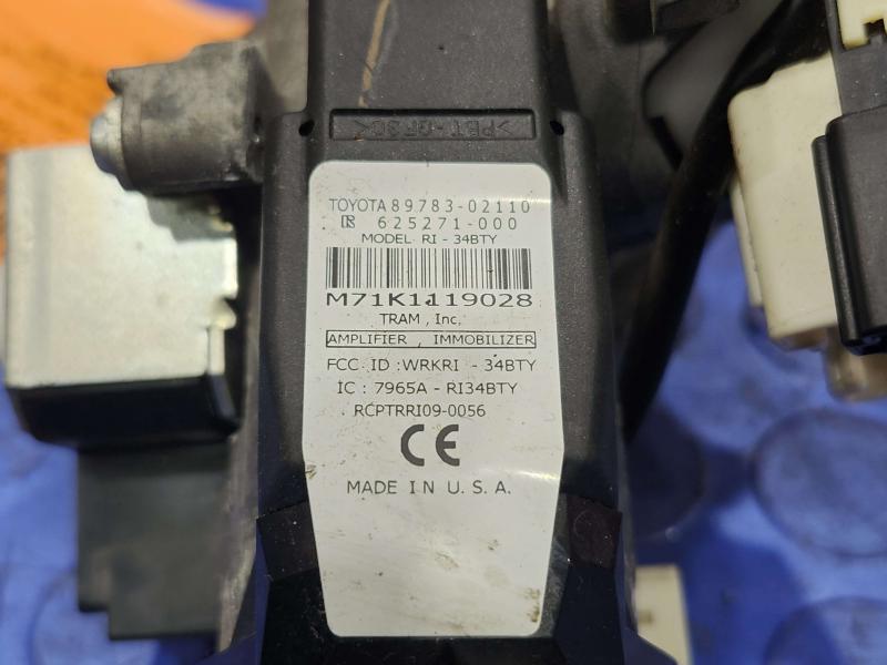 2011 Toyota Corolla Ignition Switch(W/O Cyl& Key)