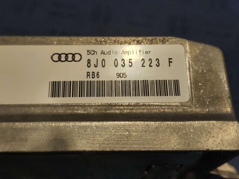 2012 Audi TT Audio & Visual Equip.(Radio)