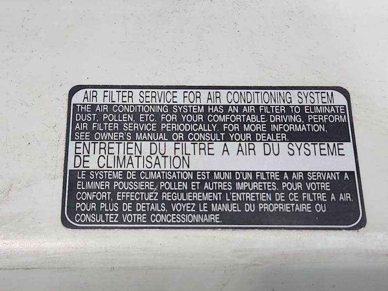 2010 Toyota Prius Glove Box
