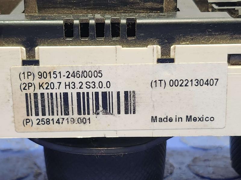 2007 Hummer H3 Heater A/C Control