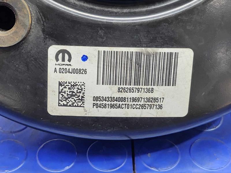 2018-2021 Jeep Compass Power Brake Booster Servo Genuine OEM 04581965AC
