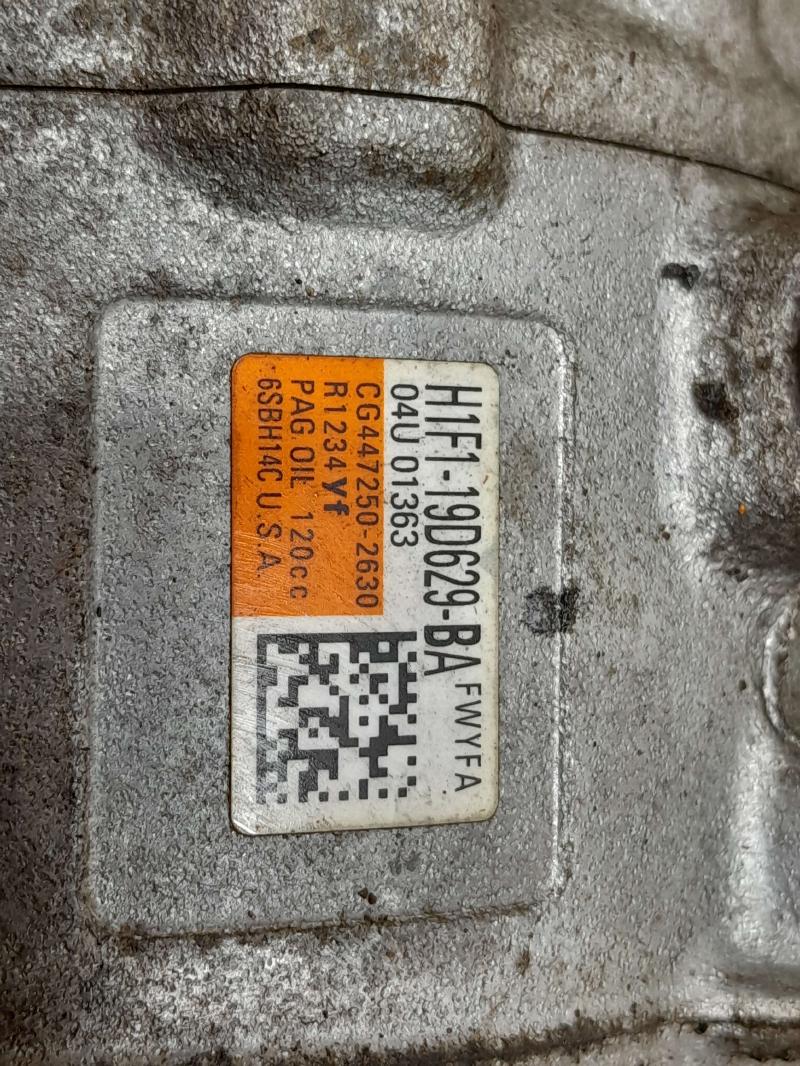 2017 Ford Focus A/C Air Compressor