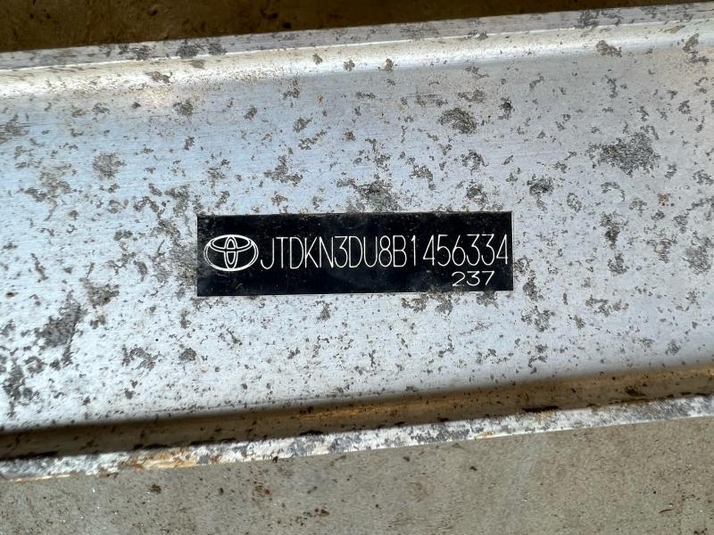 2011 Toyota Prius Rear Bumper Reinforcement