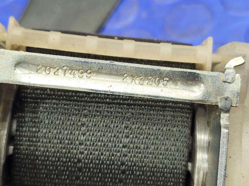 2014 Dodge Challenger Rear Seat Belt