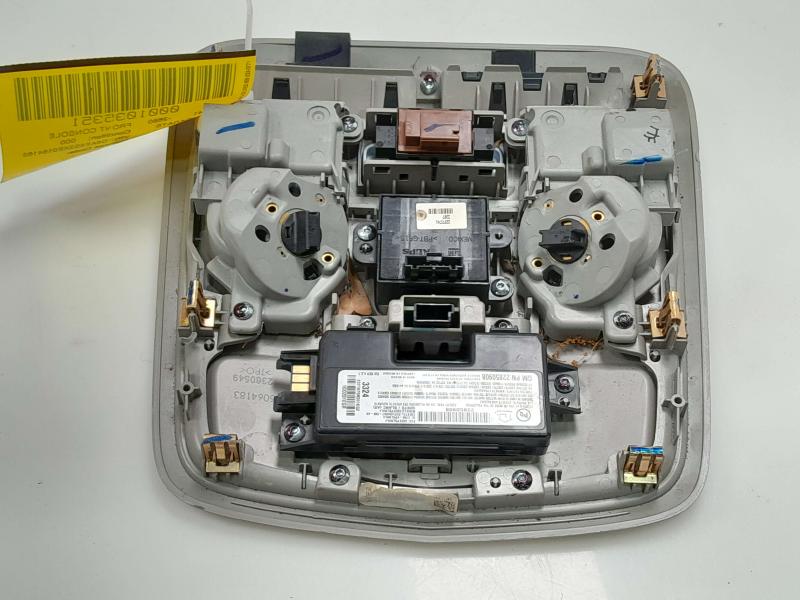 2014-2018 Cadillac ATS Roof Console Assembly Sunroof Garage Controls Gray OEM 84009547