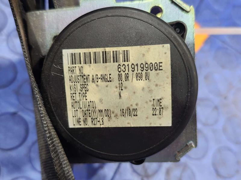 2017 Toyota Prius Rear Seat Belt