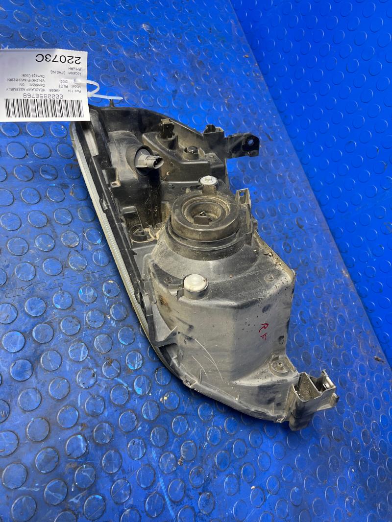 2003 Honda Pilot Headlamp Assembly