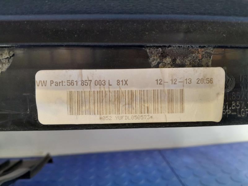 2014 Volkswagen Passat Dash Panel