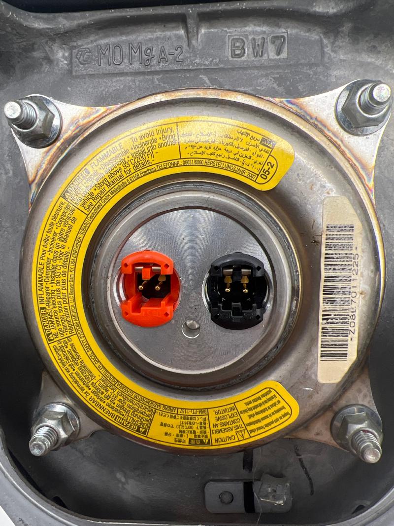 2007 Subaru Legacy Air Bag
