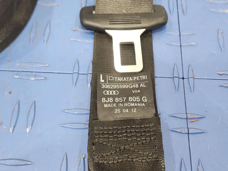 2012 Audi TT Rear Seat Belt