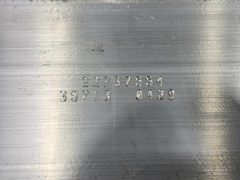 2014-2019 Cadillac CTS Sedan Rear Bumper Impact Bar Reinforcement OEM 23349758