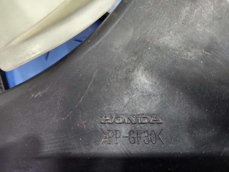 2011 Honda Accord Electric Cooling Motor