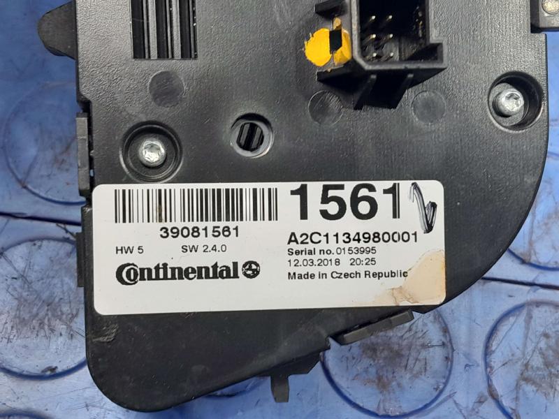 2017-2022 Buick Encore Single Zone Manual Temperature Climate Controls OEM 39081561