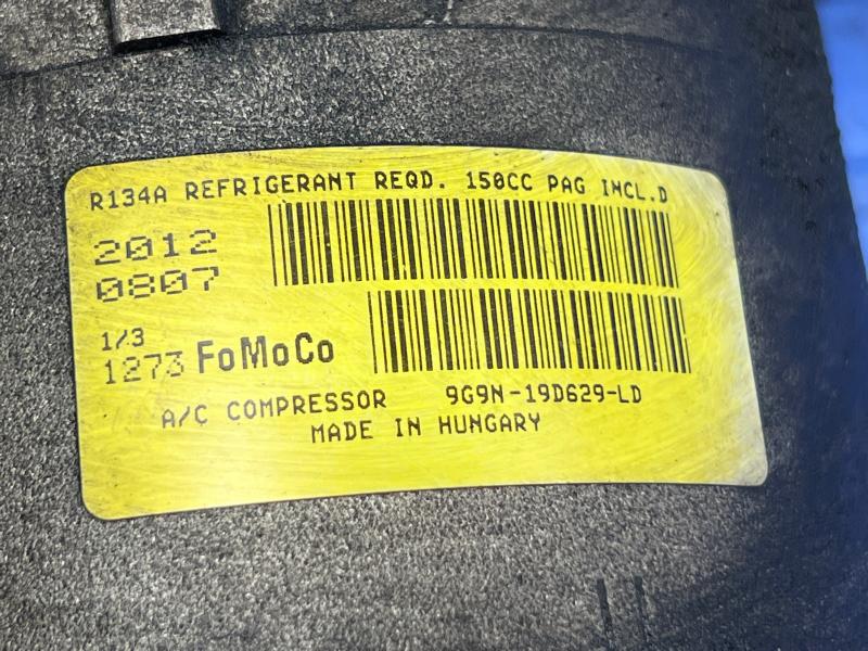 2012 Land Rover Evoque A/C Air Compressor