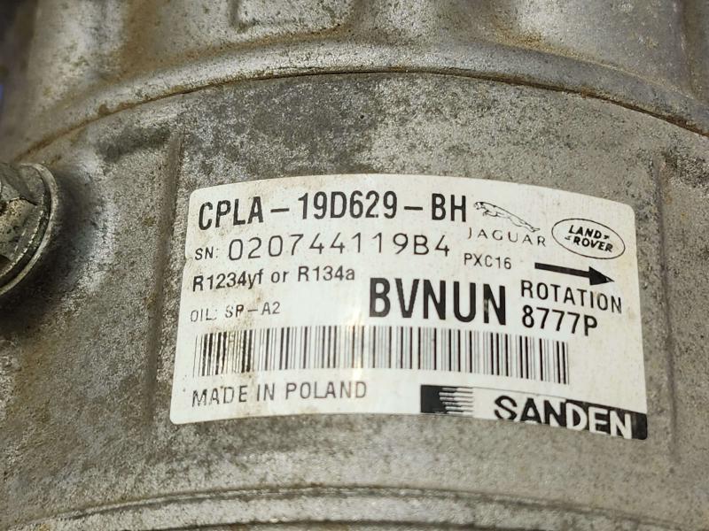 2020 Land Rover Discovery Sport A/C Air Compressor