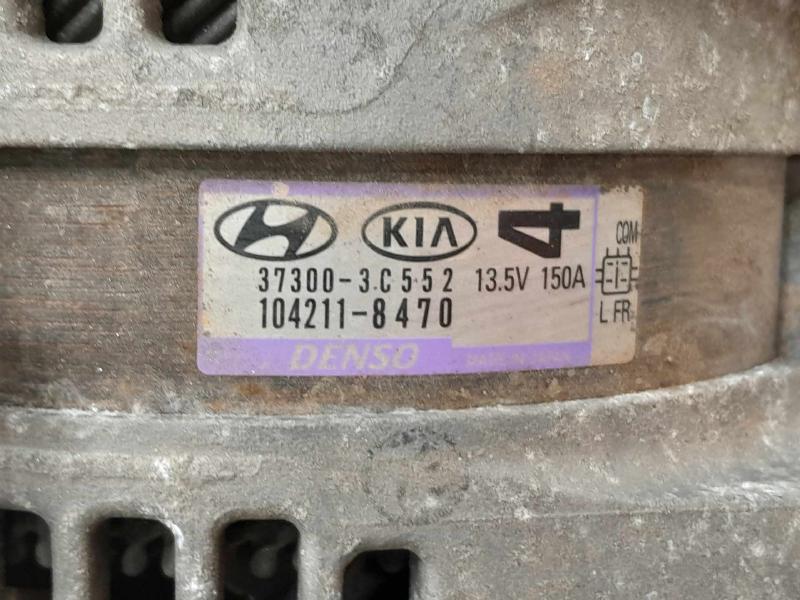 2016 Genesis Genesis Alternator
