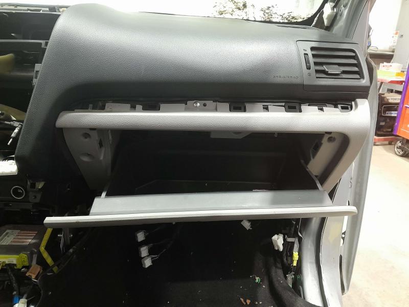 2014-2016 Subaru Forester Glove Box Compartment Gray Genuine OEM 66121FJ040LL