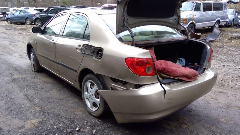 2007 Toyota Corolla Rear Door Latch