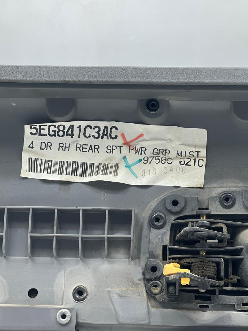1998 Jeep Cherokee Rear Door Trim Panel