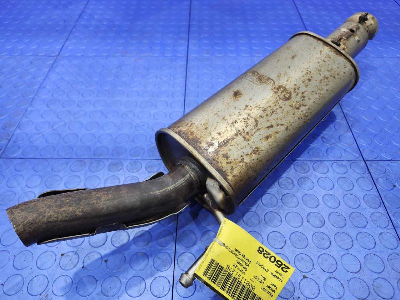 2012 Hyundai Veloster Muffler
