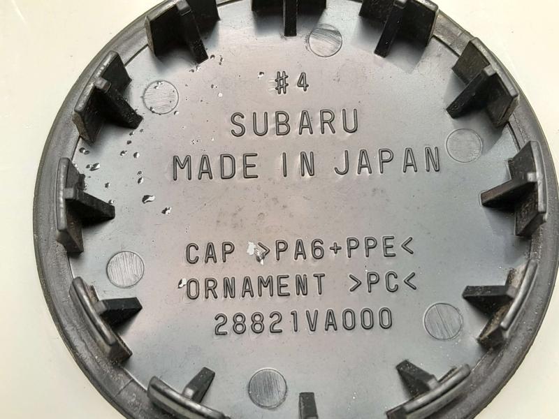 2016 Subaru Legacy Center Cap