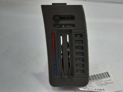 1995 Chevrolet Astro Heater A/C Control