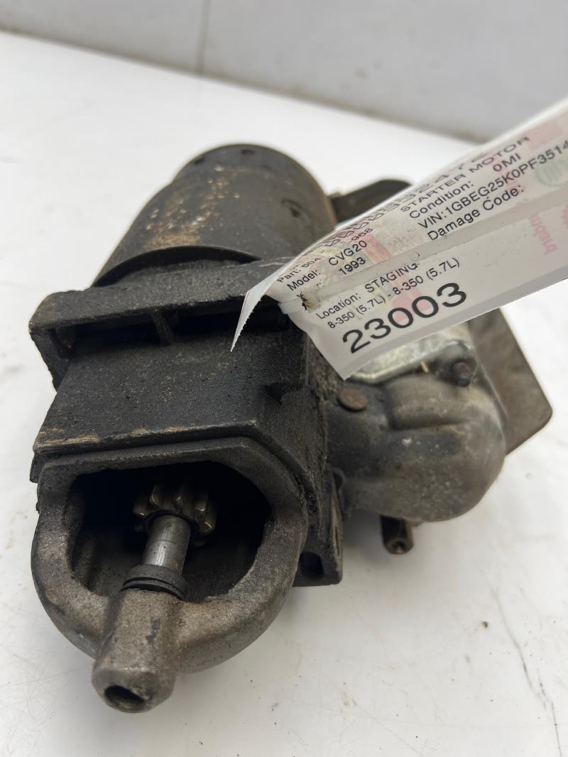 1993 Chevrolet G20 Starter Motor