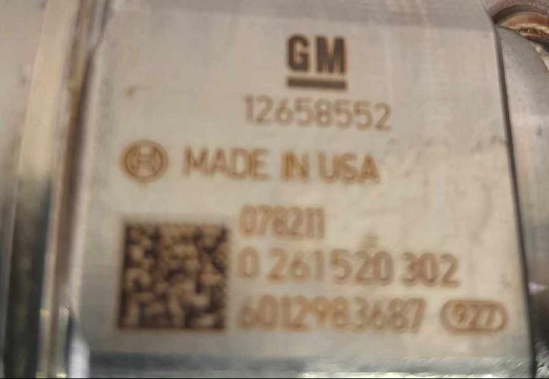 2013 Chevrolet Traverse Fuel Pump