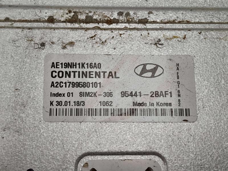 2018 Hyundai Ioniq Chassis Brain Box