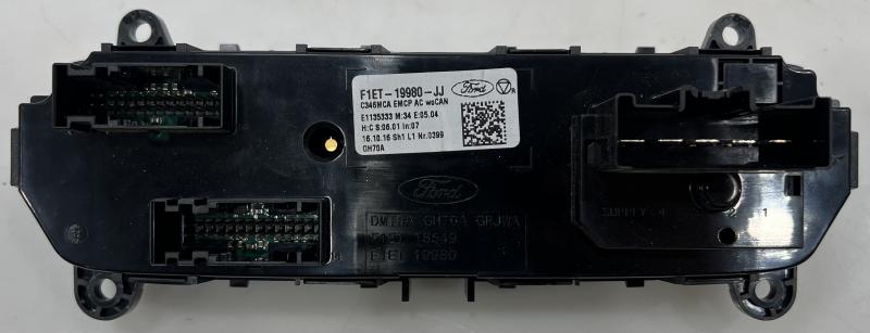 2017 Ford Focus Heater A/C Control