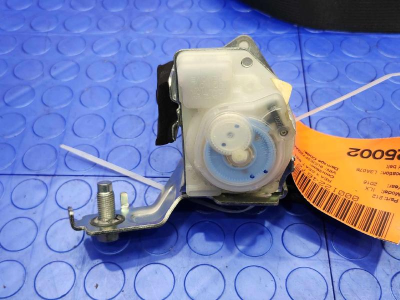 2016 Acura ILX Rear Seat Belt