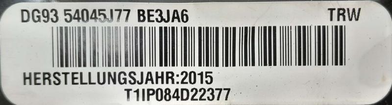 2015 Ford Fusion Air Bag