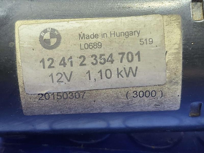2008 BMW 128i Starter Motor