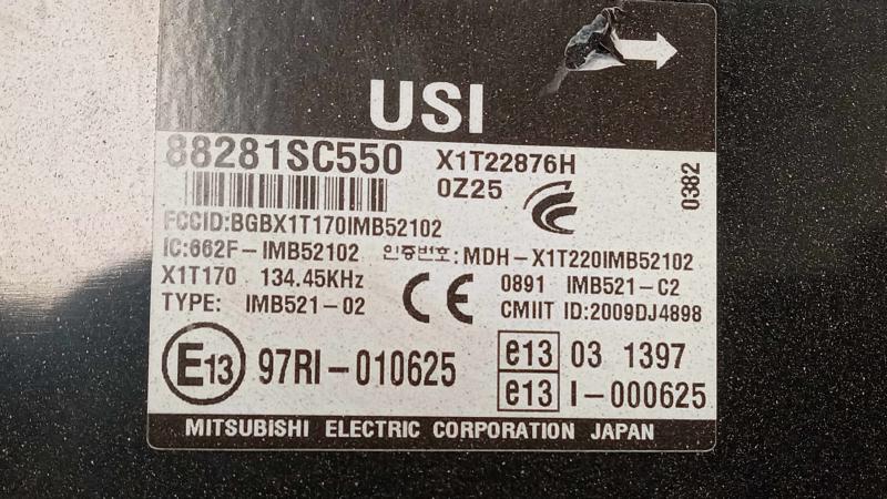 2009-2013 Subaru Forester Steering Column Bare Genuine OEM 34500SC000